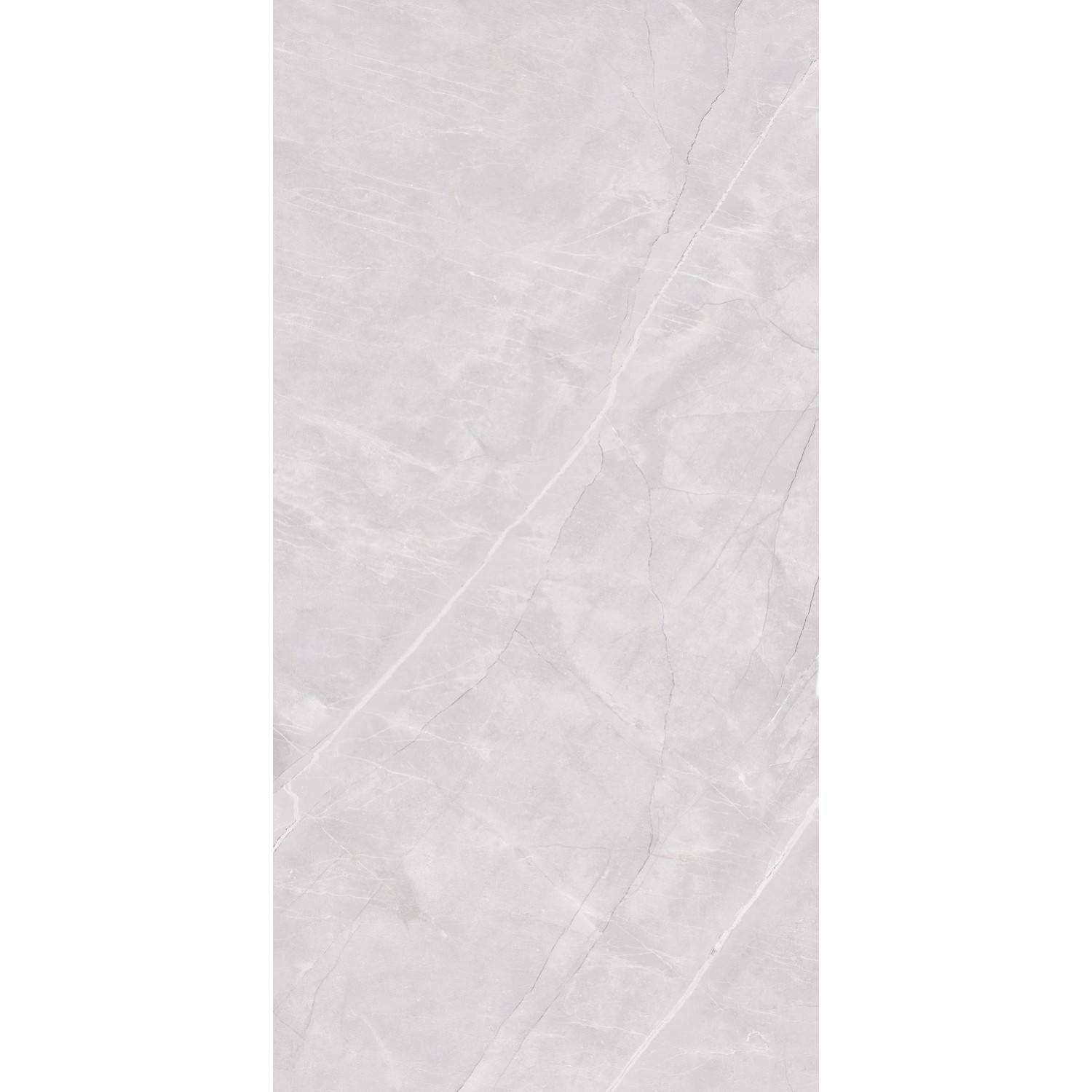 Gres szkliwiony polerowany Tigrina light grey 60 x 120 cm