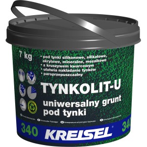 Wiadro uniwersalnego gruntu TYNKOLIT-U marki Kreisel, 7 kg.