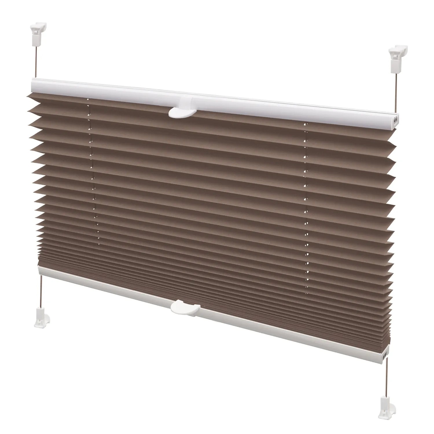 Roleta plisowana VERONA mocca 68 cm x 210 cm