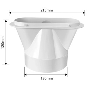 Mission Air Adapter do rury klimatyzatora śr. 13cm