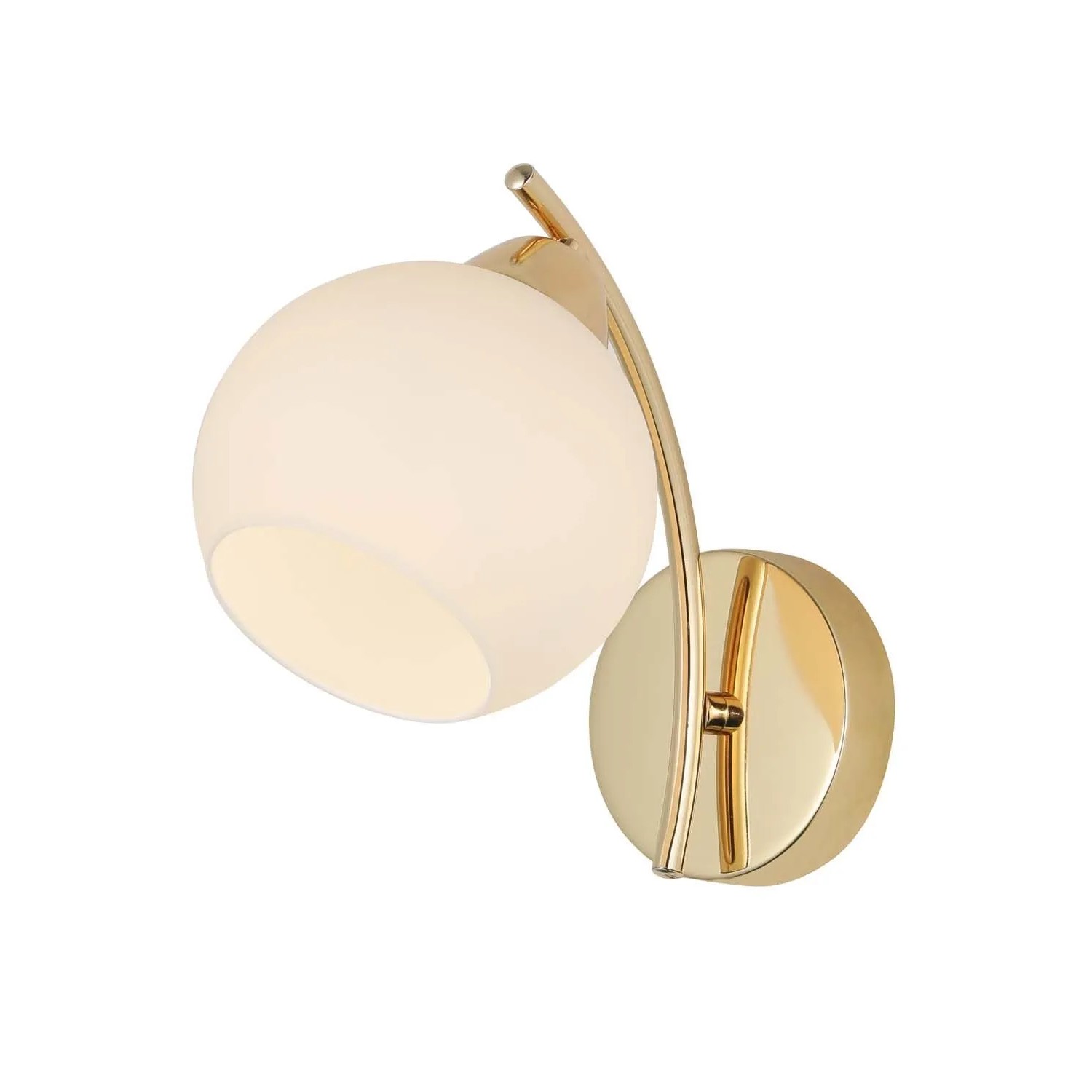 Candellux Kinkiet AMOS 1xE27 40W złoto-biały