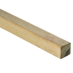 Drewniany słupek do ogrodzeń i aranżacji ogrodów.