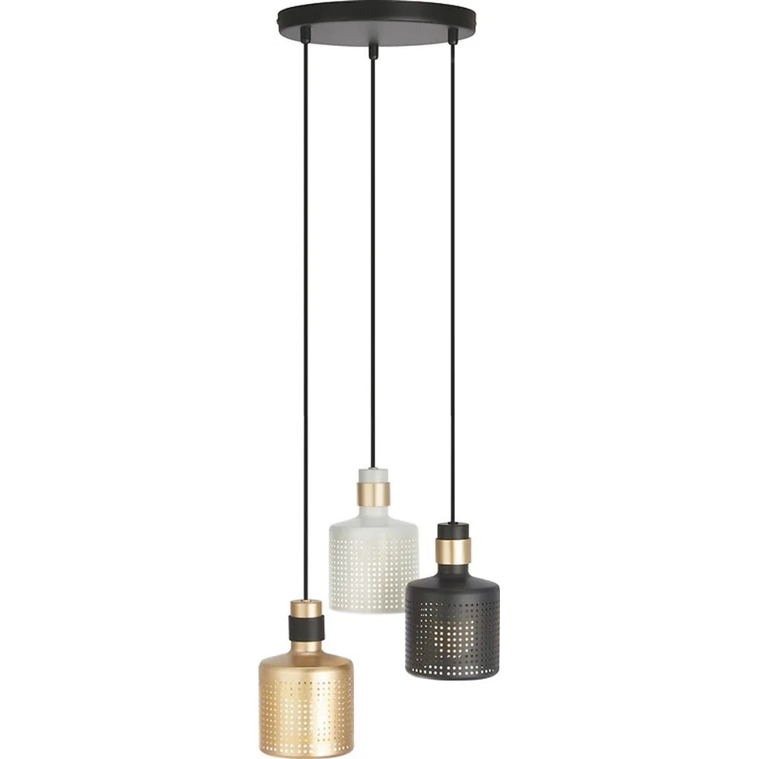 Lampa PERFORA tricolor 3x8W E14
