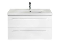 Elita Zestaw Cheese 80 cm szafka z umywalką biała