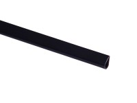 GAH Alberts Profil zaciskowy czarny 15 mm x 1000 mm