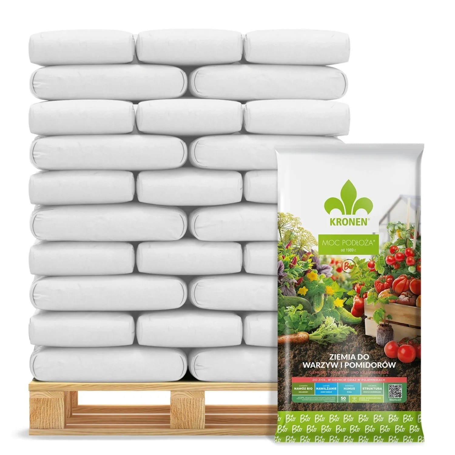 Kronen Podłoże BIO do warzyw - 51 x 50 l