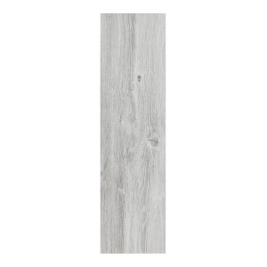 Płytka podłogowa t.b.t. imitująca drewno, szara.