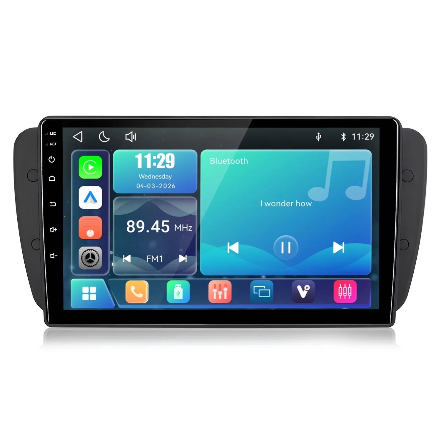 Junsun Radio Samochodowe Do Seat Ibiza 2009-2013 Linux
