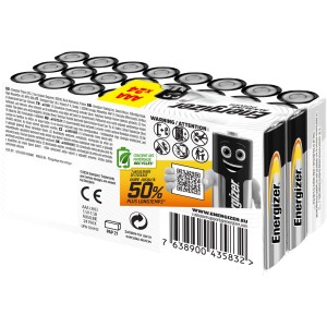 Energizer Baterie alkaliczne Power AAA LR3 - 24 szt.