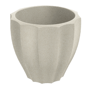 Prosperplast Donica Rona Ethick piaskowa - 40x40x36 cm