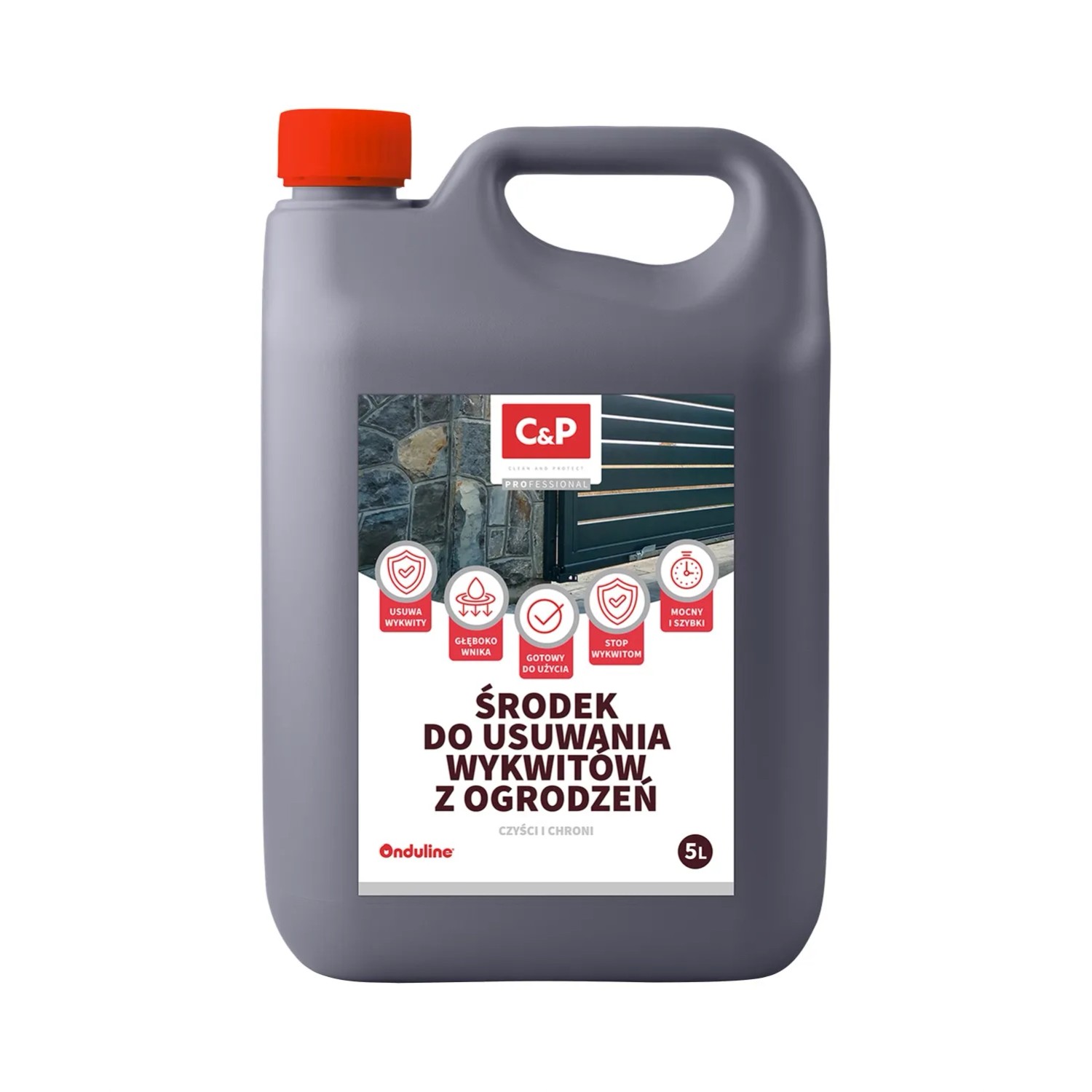 Onduline C&P Środek do usuwania wykwitów z ogrodzeń  5l