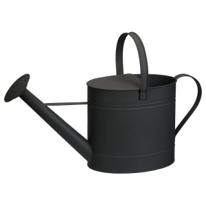 Konewka metalowa malowana szara - 7,5 l