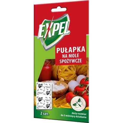 Expel Pułapka na mole spożywcze 2 sztuki