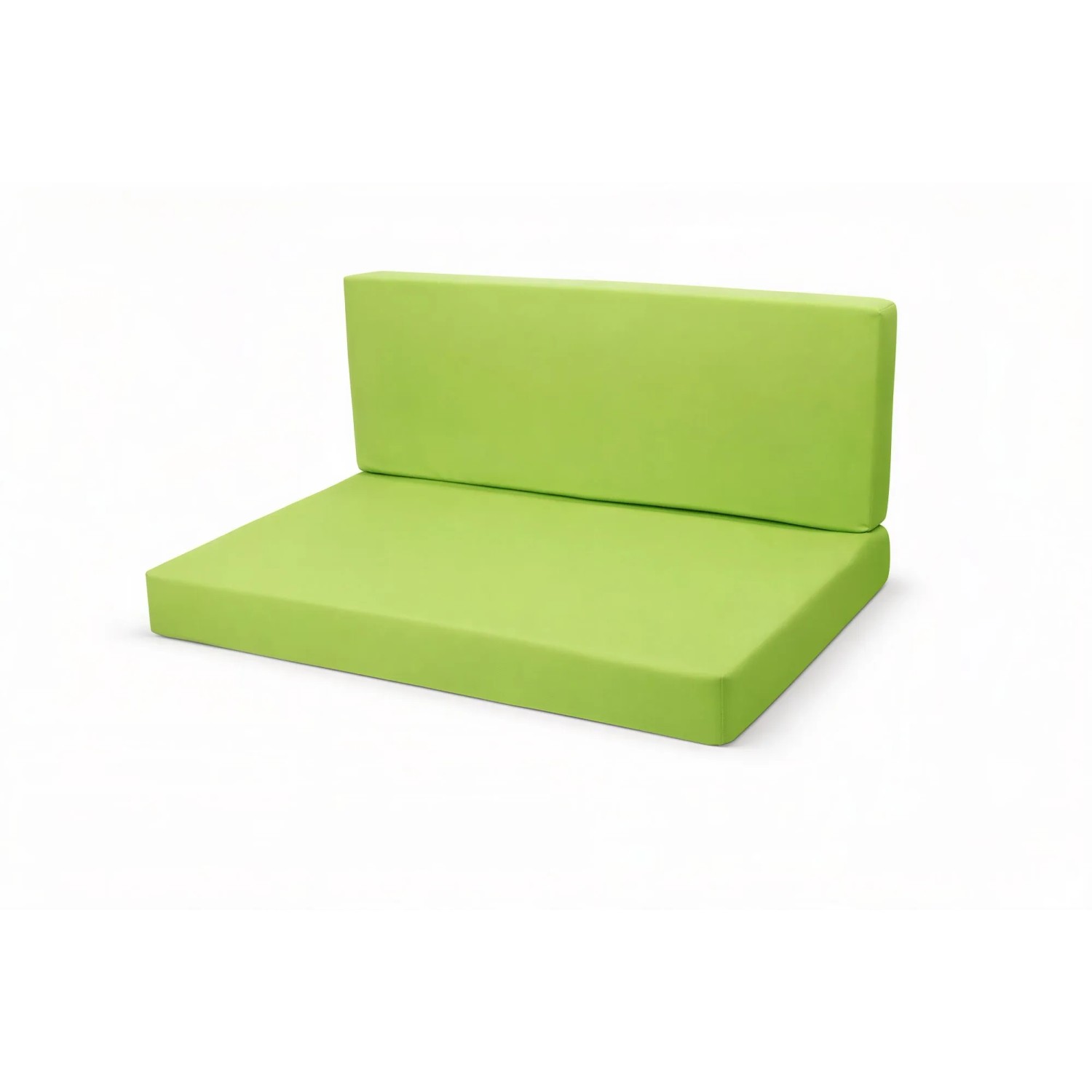 Setgarden Flat Zestaw poduszek paletowych 120x50 i 120x40 cm Limonkowy