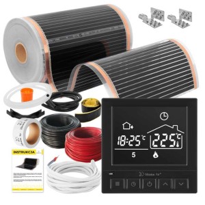 Mission Air Zestaw na podczerwień Silver 50cm +Taurus Black 3,5m2