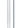 Grohe QuickFix Vitalio Go 100 chromowany zestaw drążka prysznicowego z słuchawką i wężem.