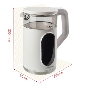 Kalorik Czajnik elektryczny bezprzewodowy biały JK 2001 W 2200W 1,7L