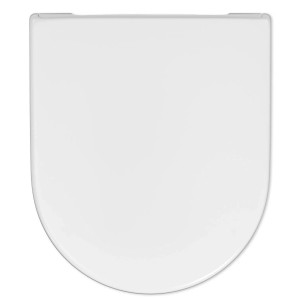 Deska WC Dustark biała wolnoopadająca 43x37x5