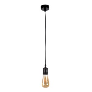 Goldlux Zawiesie NOLA 1xE27 max. 20W 100 cm czarny mat