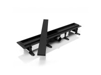 Odpływ liniow 2w1 SmartDrain czarny 60 cm