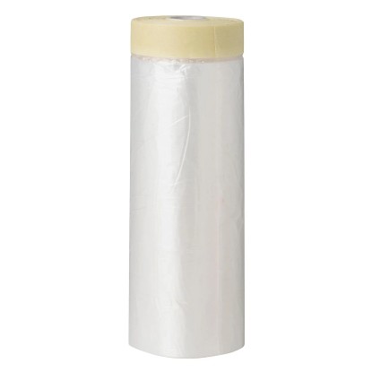 LUX-TOOLS Folia maskująca z taśmą 1,4 x 25 m