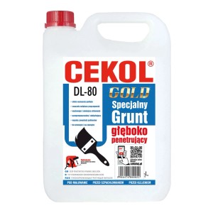Cekol Grunt specjalny głęboko penetrujący DL-80 gold 10 l