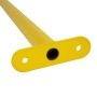 4IQ Drążek metalowy żółty dł. 125 cm, fi 32 mm_4