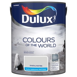 Dulux Colours of the World farba do ścian, odcień Śnieżne ślady, 5L.