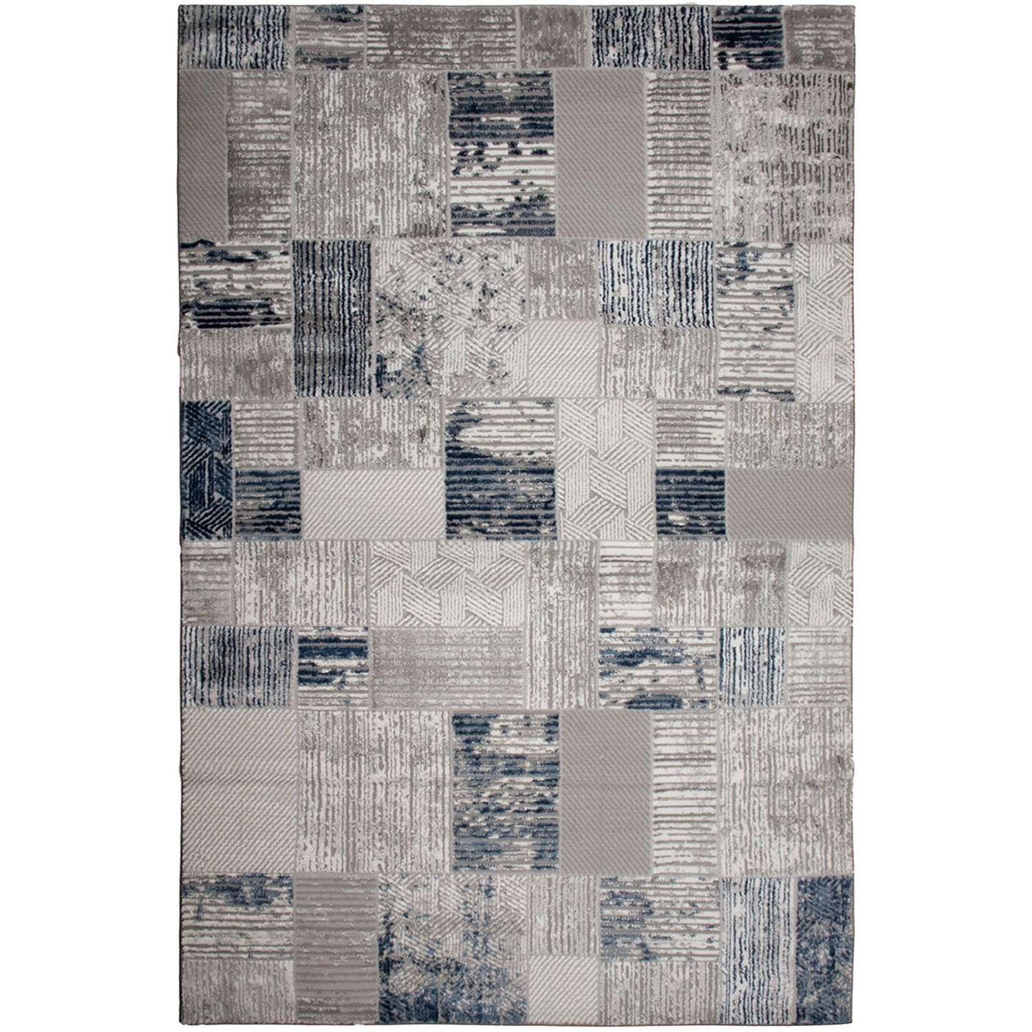 Marbex Dywan PREGO KOSTKA 80 x 150 cm niebieski