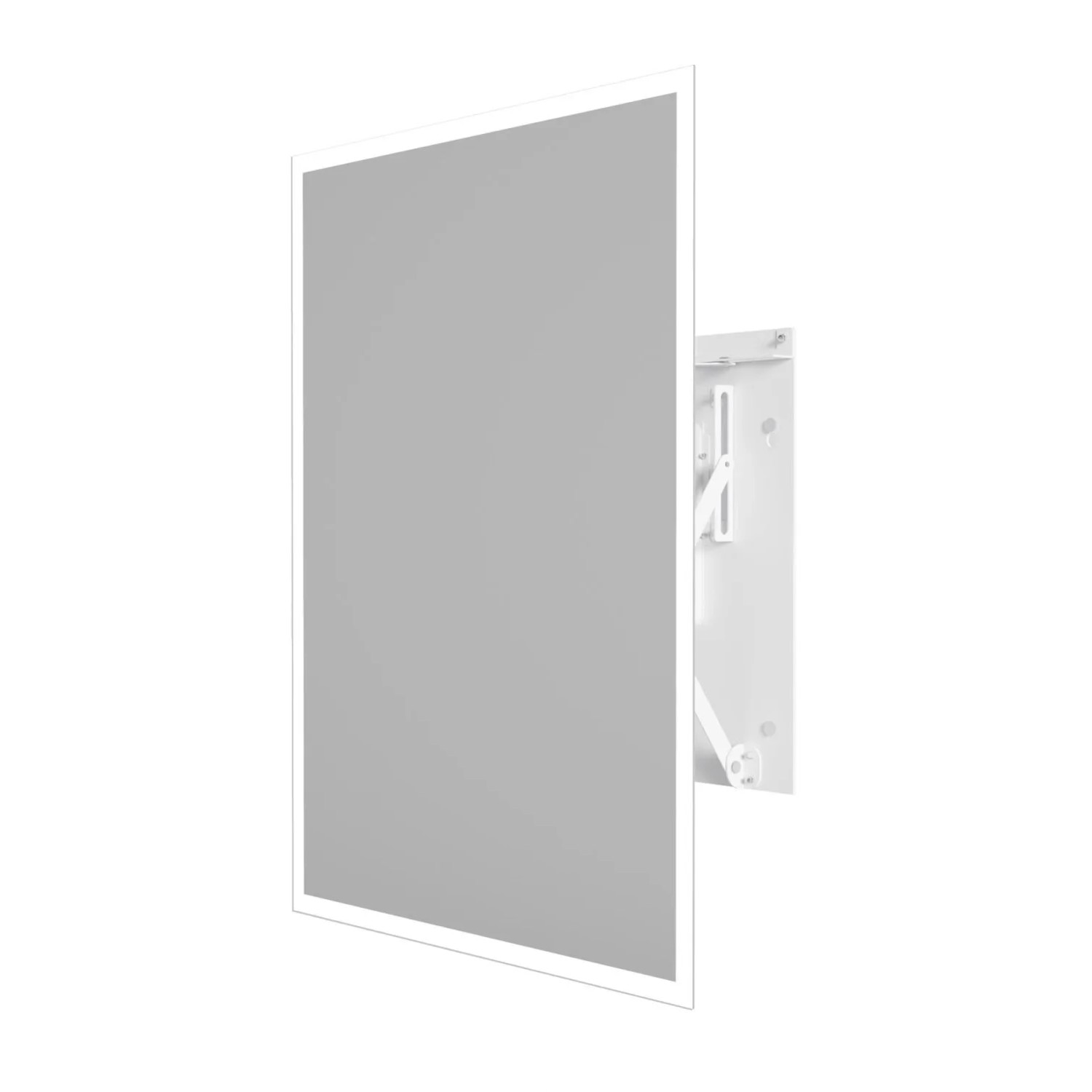 Lustro LED Style Białe z włącznikiem automatycznym 60x80cm