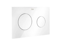 Roca Przycisk podwójny biały połysk