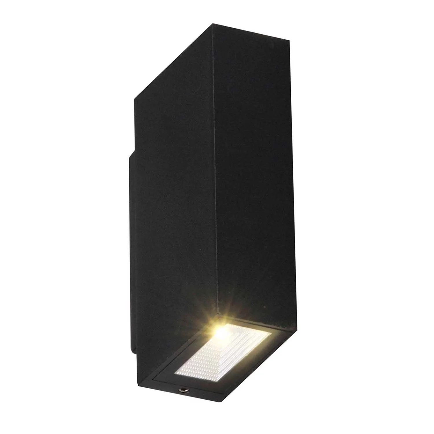 Goldlux Kinkiet ogrodowy LED ORLEAN 2x2,5W 4000K 2x215lm IP54 góra-dół czarny