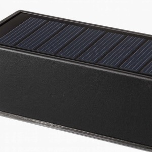 Eko-Light Lampka solarna ZORRO 0,15W 3000K 5lm IP44 wys. 45,5cm czarna