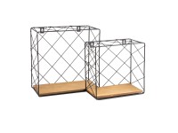 Półki loft zest.2 elementowy 25/20 cm