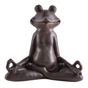 Figurka żaba medytująca - 35 cm