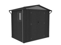 Domek ogrodowy Amy antracyt - 240 x 168 cm, wys. 220 cm