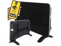 Mission Air Konwektor elektryczny Porto czarny WiFi 1500W