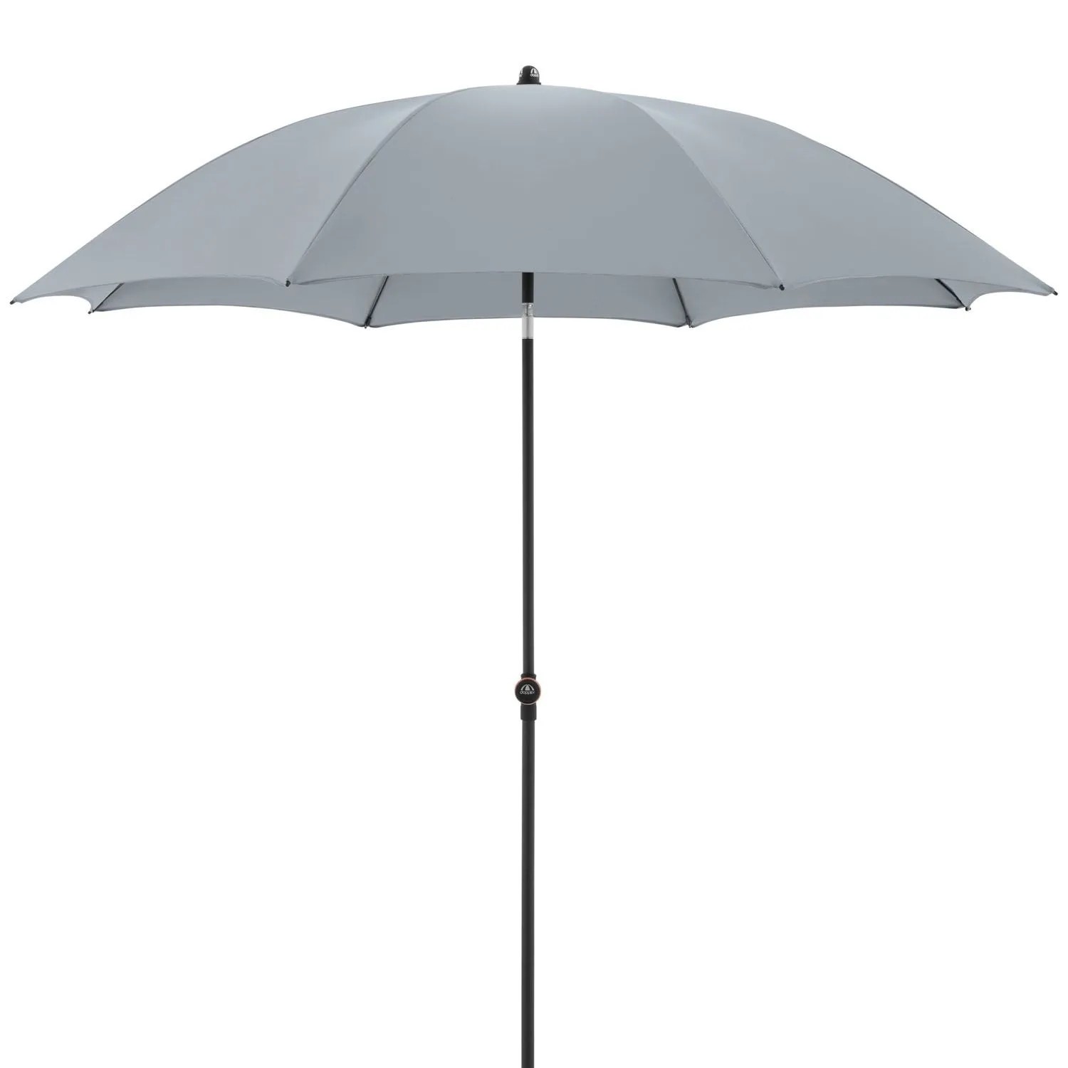 Parasol ogrodowy MY ZONE jasnoszary - śr. 200 cm