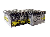 Erkar-Opakowania Komplet pudeł New York A4 2 sztuki