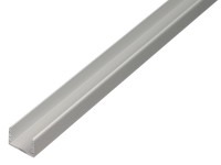 GAH Alberts Profil aluminiowy typu U 9,9 mm x 2000 mm