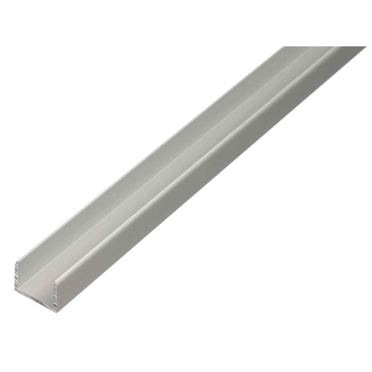 GAH Alberts Profil aluminiowy typu U 9,9 mm x 2000 mm