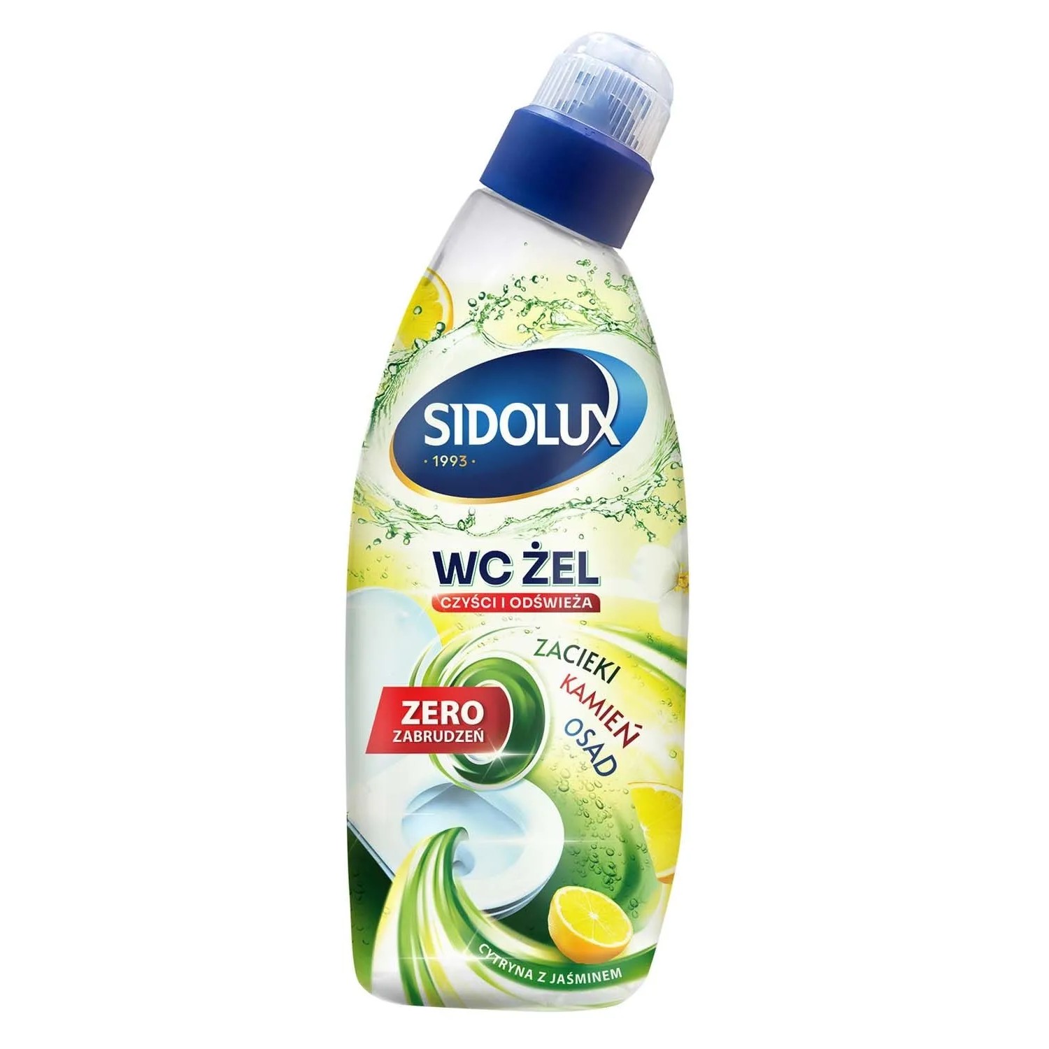 Sidolux Żel do WC cytryna z jaśminem 700 ml