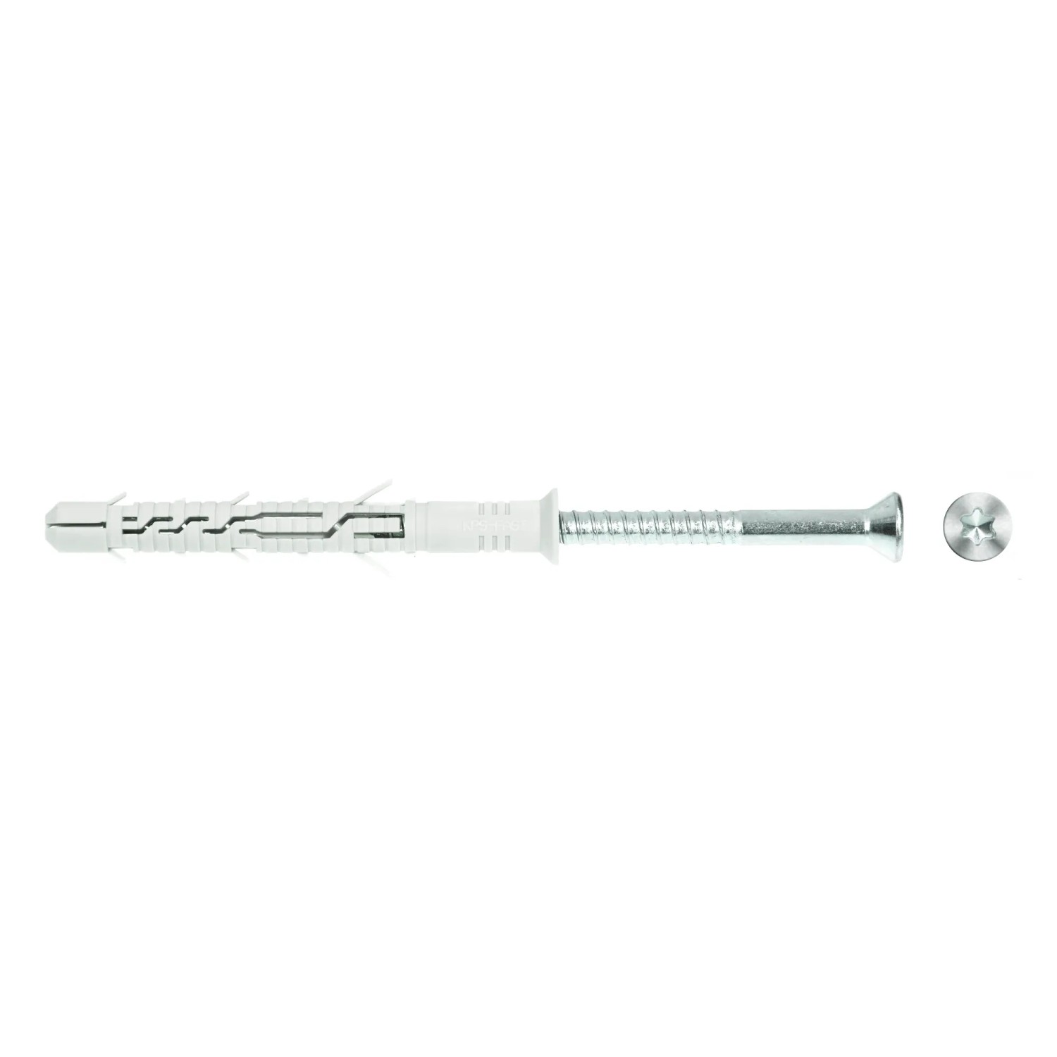 Wkręt-met Kołek ramowy z łbem stożkowym i gniazdem TX 10 mm x 140 mm