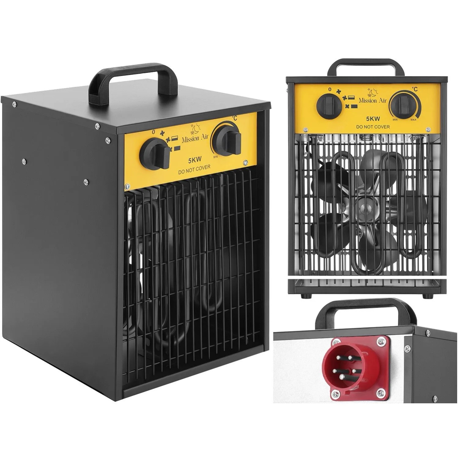 Mission Air Nagrzewnica elektryczny Dubai 5kW