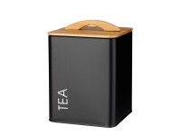 Galicja Pojemnik kwadratowy na herbatę Monaco czarny