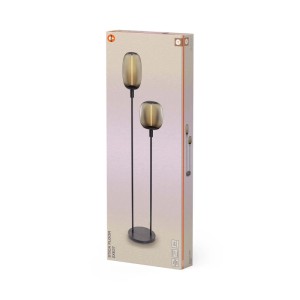 OSRAM Lampa podłogowa DECOR STICK FLOOR 2xE27 25W ciemnoszara