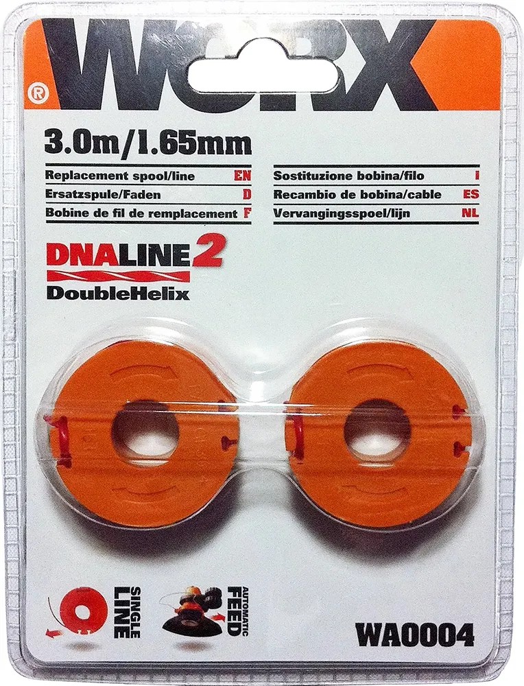 Worx Żyłka do podkaszarki WG163E 1,65 mm x 3 m, 2 szt. kupuj w OBI