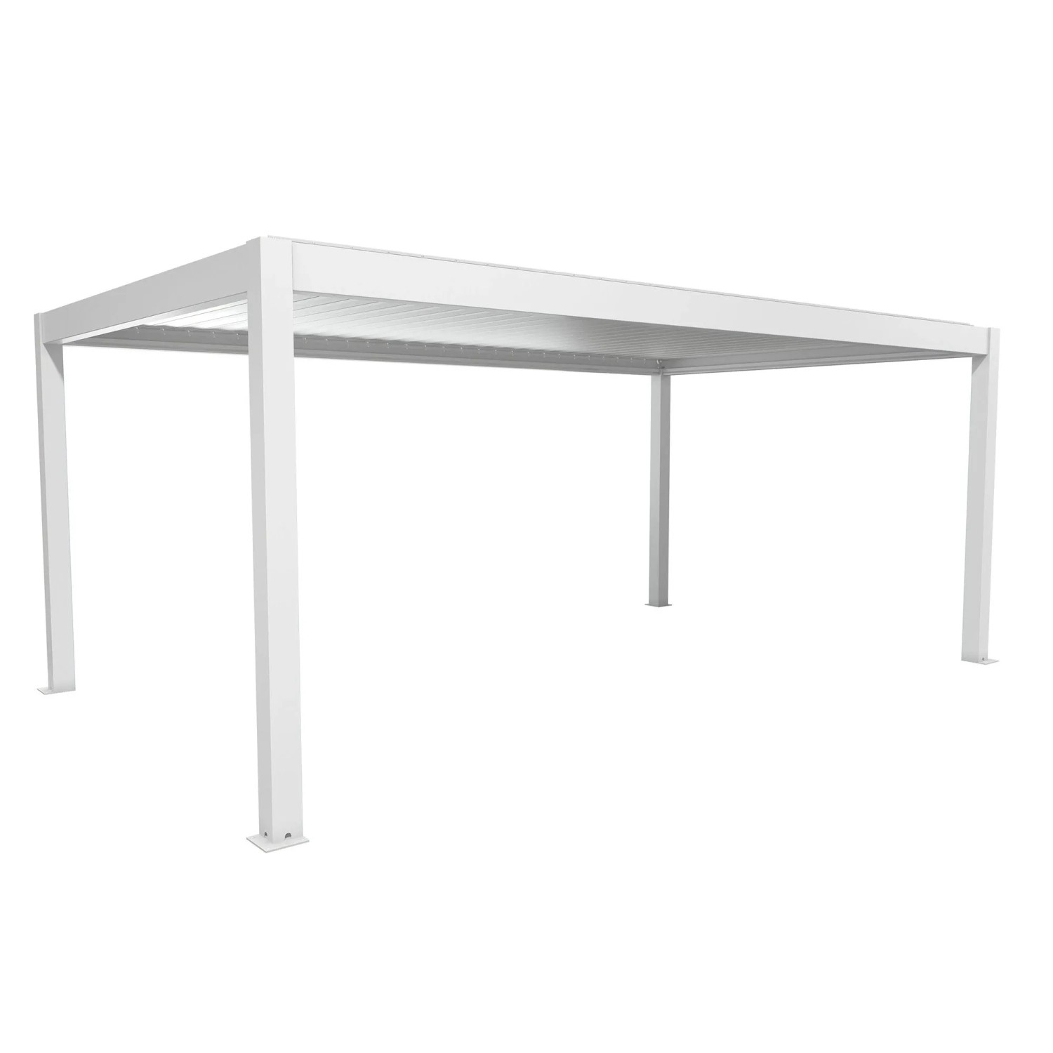 Biohort Pergola 6 m x 3,5 m Biało-Srebrna