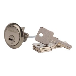 t.b.t. Wkładka zamka do drzwi z kluczami, kolor srebrny.