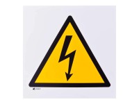 Znak grozi porażeniem prądem